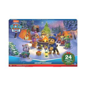 Paw Patrol Advent Calendar - Winter Camping Scene