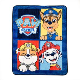 Paw Patrol Velour High Pile Blanket, 59" x 78"