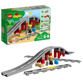 LEGO DUPLO Train Bridge and Tracks [10872 - 26 Pieces]