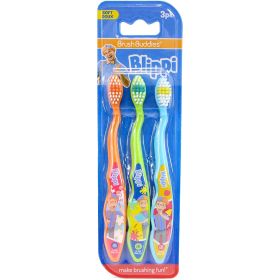 BrushBuddies Blippi Toothbrush (3 Pack)