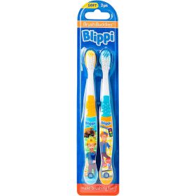 BrushBuddies Blippi Toothbrush (2 Pack)