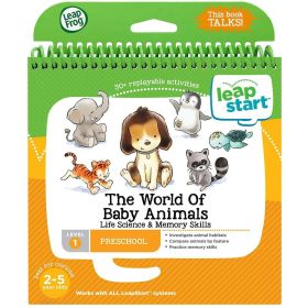 LeapFrog LeapStart Preschool (Level 1) The World of Baby Animals Activity Book (English Version)