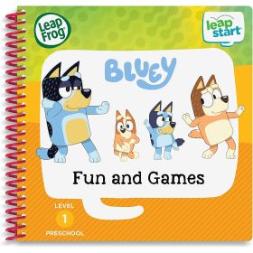 LeapFrog LeapStart Preschool (Level 1) Bluey Fun and Games Activity Book (English Version)