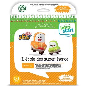 LeapFrog LeapStart Livre d'activitÃ©s prÃ©scolaire TUT TUT Cory Bolides L'Ã©cole des super-hÃ©ros (version franÃ§aise)