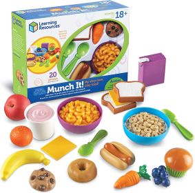 Learning Resources New Sprouts Munch It! Pretend Play Food