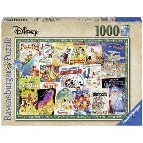 Ravensburger Disney Vintage Movie Posters 1000 Piece Puzzle