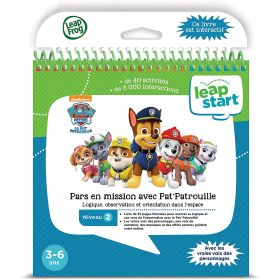 LeapFrog LeapStart Livre d'activitÃ©s - Pars en mission avec Pat'Patrouille (version franÃ§aise)