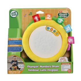 LeapFrog Learn & Groove Thumpin' Numbers Drum - Bilingual English/French Edition