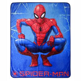 Marvel Spider-Man Fleece Throw Blanket, 60 x 80 inches