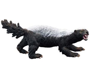 Plastic Simulated Honey Badger Model Home DÃ©cor Figure Early Learning Toys for Kids