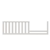 Toddler Bed Safety Guard Rails for Convertible Crib,White