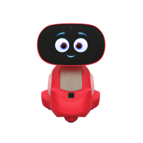 Miko 3: AI-Powered Smart Robot for Kids | STEM Learning & Educational Robot with Coding apps + Unlimited Games + programmable | Martian Red