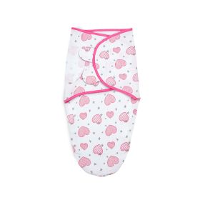 Baby Sleeping Bag Swaddling Blanket Pure Cotton (Option: D-73x56)